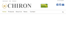 Tablet Screenshot of chironorganic.com.au